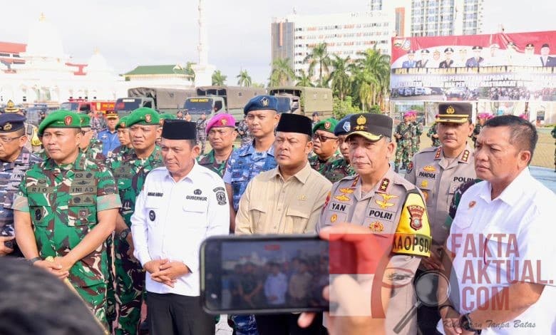 Sinergitas Polda Kepri Bersama Instansi Terkait, Siap Amankan Nataru 