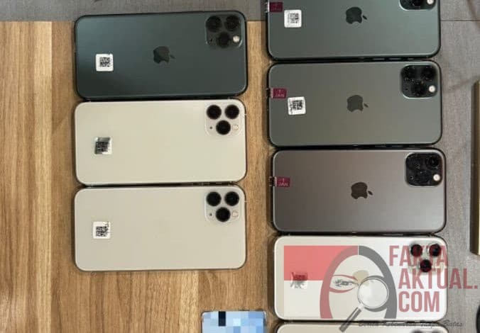 Bea Cukai Batam Bongkar Sindikat Joki IMEI Bermodus Jalan-Jalan Gratis,  42 HP iPhone Diamankan