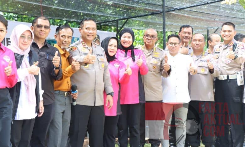 IRJEN POL ASEP SAFRUDIN KAPOLDA KEPRI LAKSANAKAN GROUNDBREAKING DAPUR SPPG DAN BUDIDAYA IKAN BIOFLOK UNTUK PERKUAT KETAHANAN PANGAN