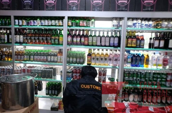 Jelang Lebaran, Bea Cukai Batam Laksanakan Operasi Cukai dan Sita Sejumlah Barang Kena Cukai Ilegal