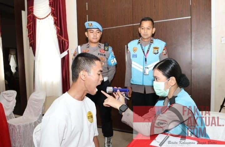 Seleksi Bintara Polri di Polda Kepri 601 Peserta Lolos Pemeriksaan Kesehatan Tahap I