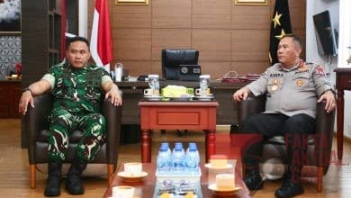 Kapolda Kepri Terima Kunjungan Pangdam I/BB di Mapolda Kepri 