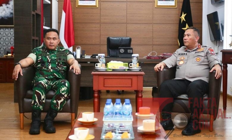 Kapolda Kepri Terima Kunjungan Pangdam I/BB di Mapolda Kepri Kapolda Kepri Terima Kunjungan Pangdam I/BB di Mapolda Kepri