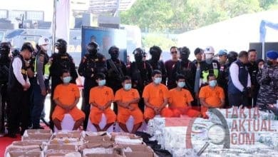 Operasi Bersama BNN RI, BEA CUKAI, TNI AL & POLRI Gagalkan Penyelundupan 2 Ton Sabu Terbesar Sepanjang Sejarah