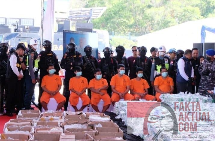 Operasi Bersama BNN RI, BEA CUKAI, TNI AL & POLRI Gagalkan Penyelundupan 2 Ton Sabu Terbesar Sepanjang Sejarah