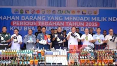 Bea Cukai Batam Musnahkan 136 Ton Barang yang Menjadi Milik Negara